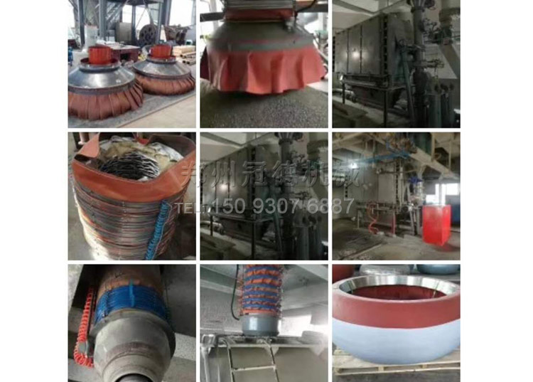 冠德干渣散裝機應用現(xiàn)場